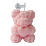 Rose Bear Aromatherapy Candles