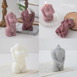 Male & Female Artistic Torso Aromatherapy Candle