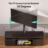 Rolanstar TV Stand with Mount and Power Outlet 51.2"