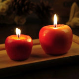 Red Apple Shape Scented Candle