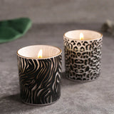 Animal Print Scented Candle