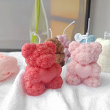 Rose Bear Aromatherapy Candles