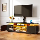 Rolanstar TV Stand with Mount and Power Outlet 51.2"