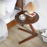 Solid Wood Tea Round Table