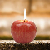 Red Apple Shape Scented Candle