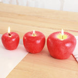 Red Apple Shape Scented Candle