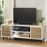 Entertainment Center With Storage Cabinets