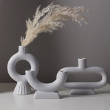 Nordic Design candlestick Concrete look Candle Holder