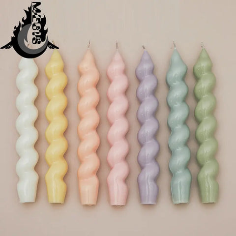 Twisted Pillar Candles