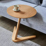 Solid Wood Tea Round Table